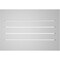 Ekena Millwork Vertical Surface Mount PVC Gable Vent: Functional, w/ 2"W x 2"P Brickmould Sill Frame, 26"W x 18"H GVPVE26X1803SF - alternate 3